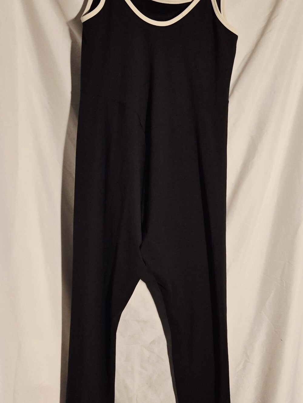 Black Women's Athletic Stretch Onsie